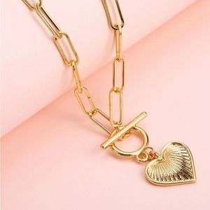 Beautiful Gold Heart Necklace